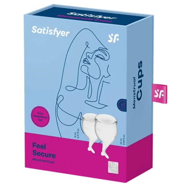 Cupă menstruală Satisfyer Feel Secure  Silicon / 0.015l photo 7