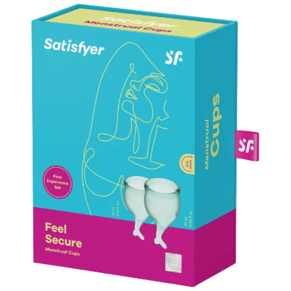 Cupă menstruală Satisfyer Feel Secure  Silicon / 0.015l photo 7