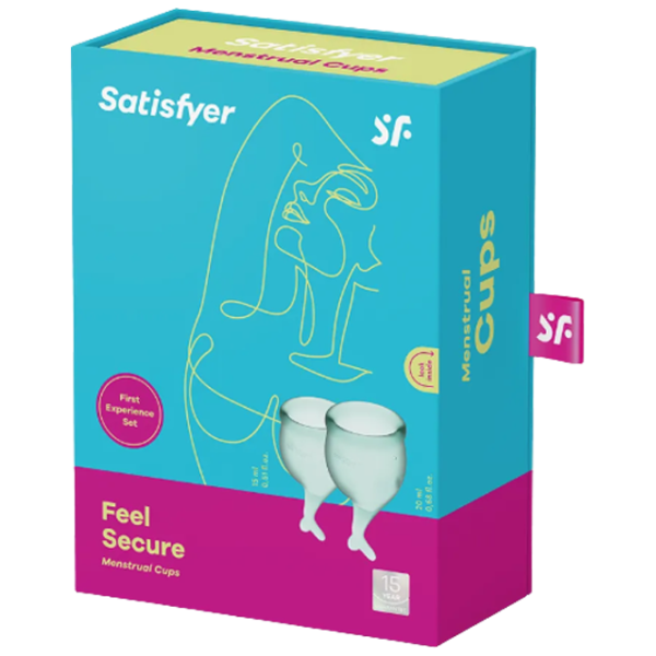 Cupă menstruală Satisfyer Feel Secure  Silicon / 0.015l photo 7