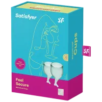 Cupă menstruală Satisfyer Feel Secure Silicon / 0.015l photo 7