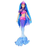 Păpușă Mattel Barbie Mermaid Malibu HHG52 sirenă / 3+ photo 4