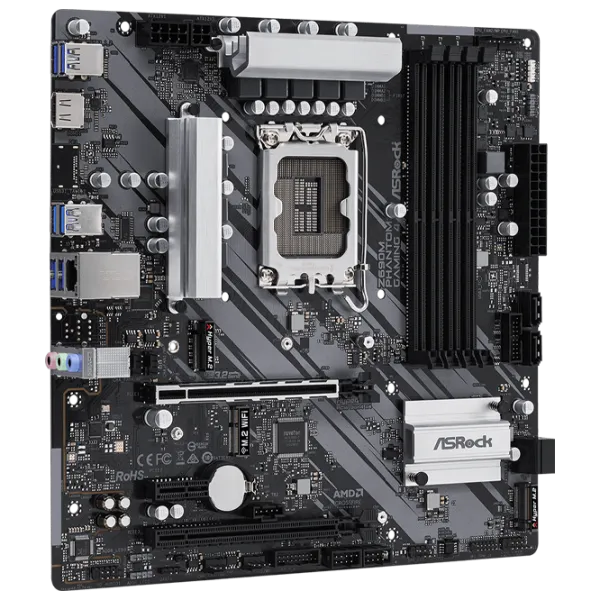Материнская плата ASRock Z690M PHANTOM GAMING 4 mATX/ Intel Z690 photo 2