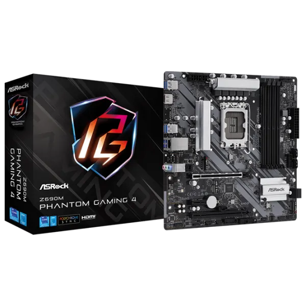 Материнская плата ASRock Z690M PHANTOM GAMING 4 mATX/ Intel Z690 photo 5