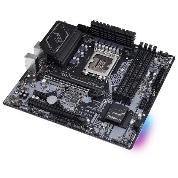 Placă de bază ASRock H670M PRO RS mATX/ Intel H670 photo 4