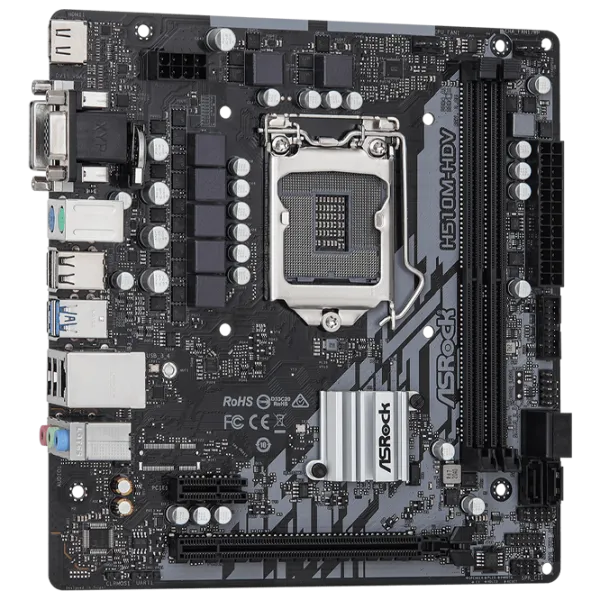 Материнская плата ASRock H510M-HDV R2.0 mATX/ Intel H510 photo 2