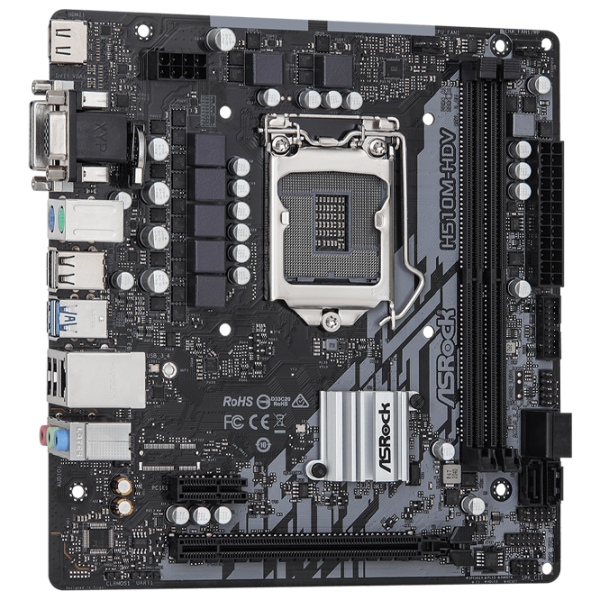 Материнская плата ASRock H510M-HDV R2.0 mATX/ Intel H510 photo 2