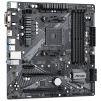 Материнская плата ASRock B450M PRO4 R2.0 mATX/ AMD B450 photo 2