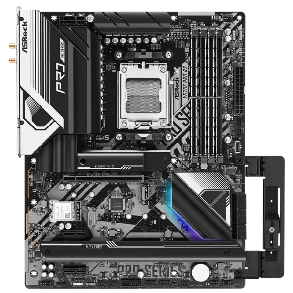 Placă de bază ASRock X670E PRO RS ATX/ AMD X670E photo 2