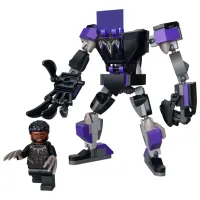 Constructor LEGO Black Panther Mech Armor Luptă/ Black photo 4