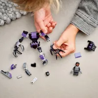 Constructor LEGO Black Panther Mech Armor Luptă/ Black photo 5