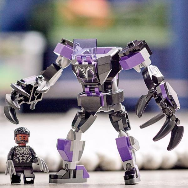 Конструктор LEGO Black Panther Mech Armor Битва/ Черный photo 6