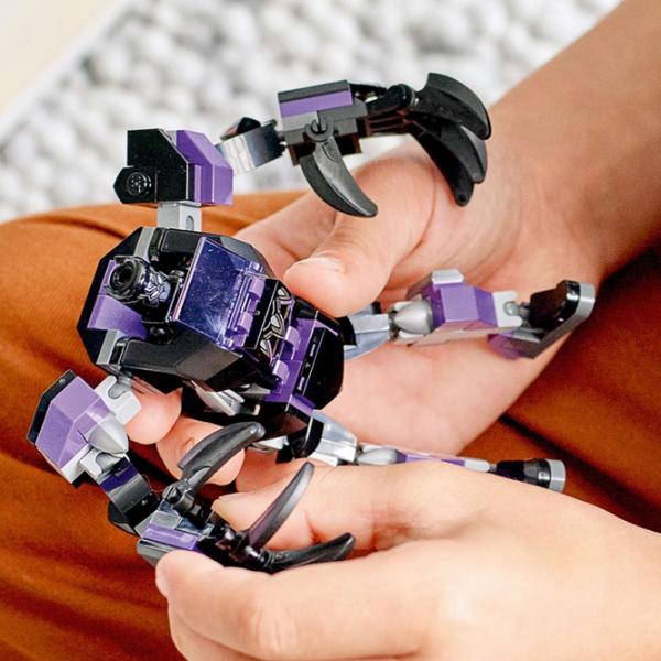 Конструктор LEGO Black Panther Mech Armor Битва/ Черный photo 7