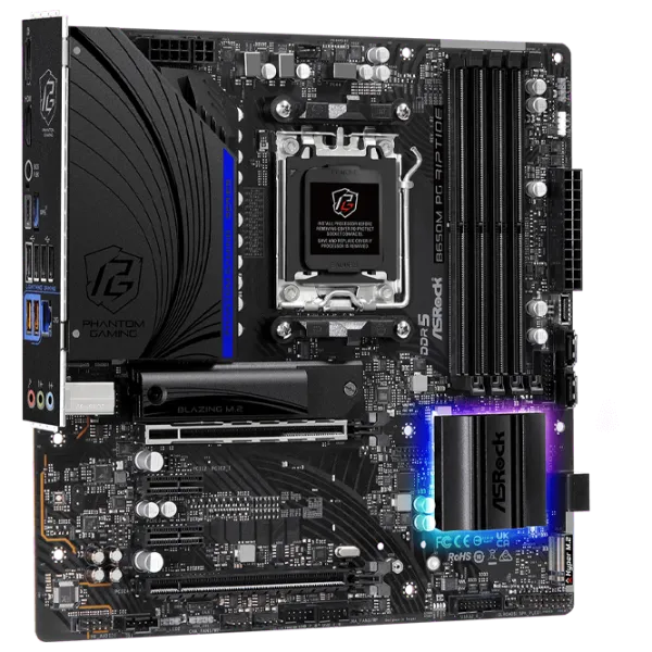 Материнская плата ASRock B650M PG RIPTIDE mATX/ AMD B650M photo 3