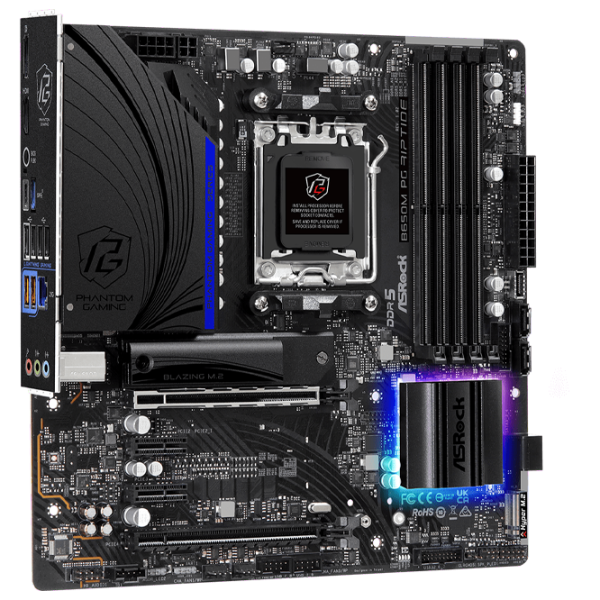 Материнская плата ASRock B650M PG RIPTIDE mATX/ AMD B650M photo 3