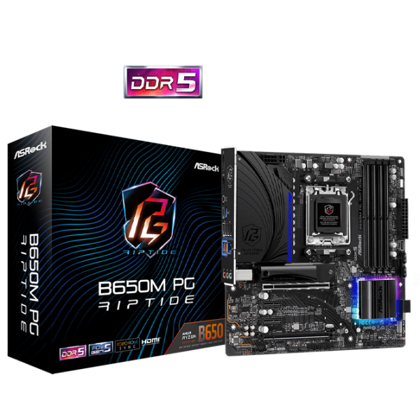 Материнская плата ASRock B650M PG RIPTIDE mATX/ AMD B650M photo 6