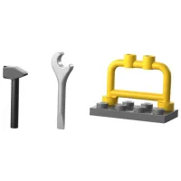 Constructor pentru copii LEGO Race Car Mașină/ Multicolor photo 5
