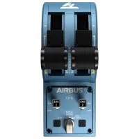 Джойстик Thrustmaster TCA Quadrant Airbus Edition Проводная/ 16 buttons/ Синий photo 5