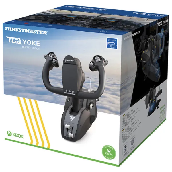 Volan Thrustmaster TCA Yoke Boeing Edition Cu fir/ 16 buttons/ Black photo 4