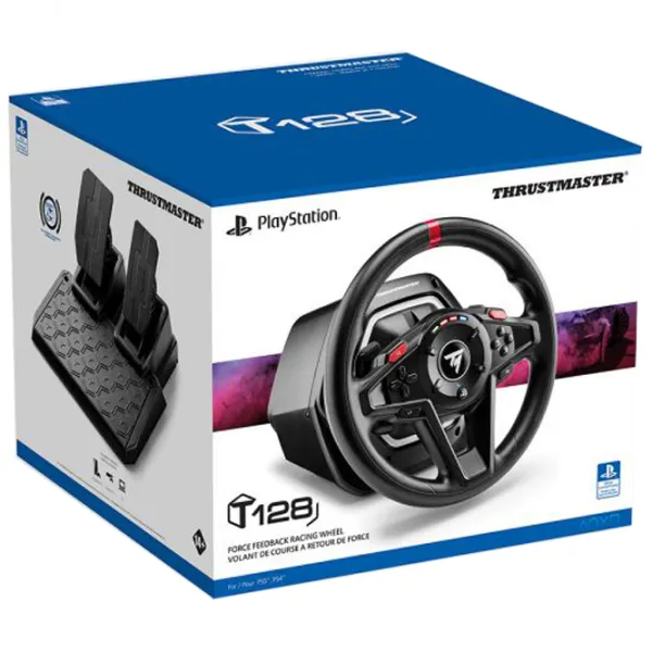 Volan Thrustmaster T128 Cu fir / 25 buttons / Black photo 5