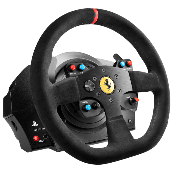 Volan Thrustmaster T300 Ferrari Integral Racing Wheel Cu fir/ buttons/ Black photo 3