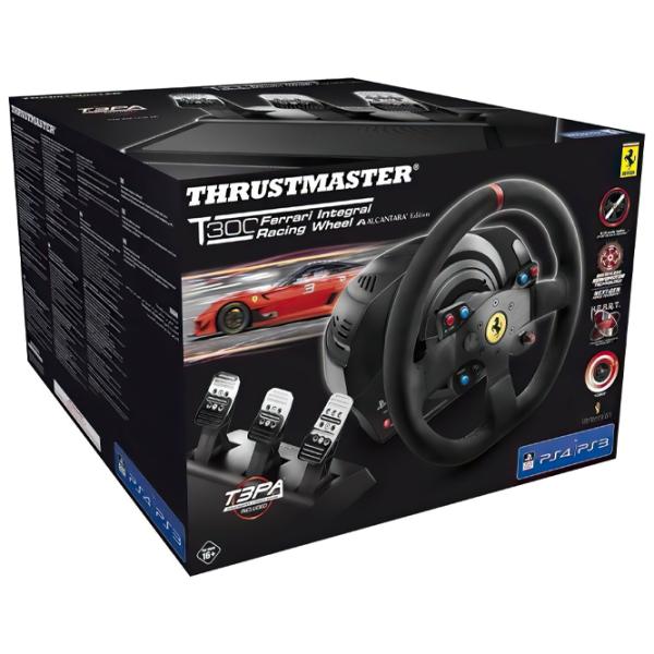 Volan Thrustmaster T300 Ferrari Integral Racing Wheel Cu fir/ buttons/ Black photo 5