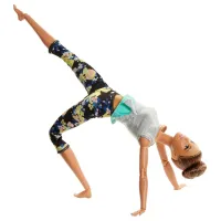 Păpușă Mattel Barbie Made to Move FTG82 gimnastă / 3+ photo 4