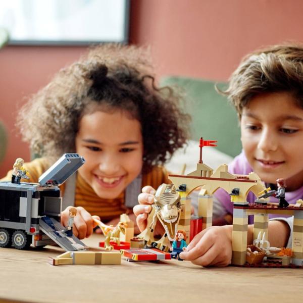 Конструктор LEGO T. Rex & Atrociraptor Dinosaur Breakout Битва/ Разноцветный photo 5