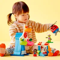 Constructor LEGO Spider-Man & Friends - Funfair Adventure Luptă/ Multicolor photo 6