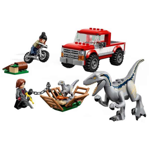 Constructor LEGO Blue & Beta Velociraptor Capture Dinozaur/ Multicolor photo 3