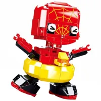 Креативный набор Sluban Spider 2in1 Герои/ Красный photo 5