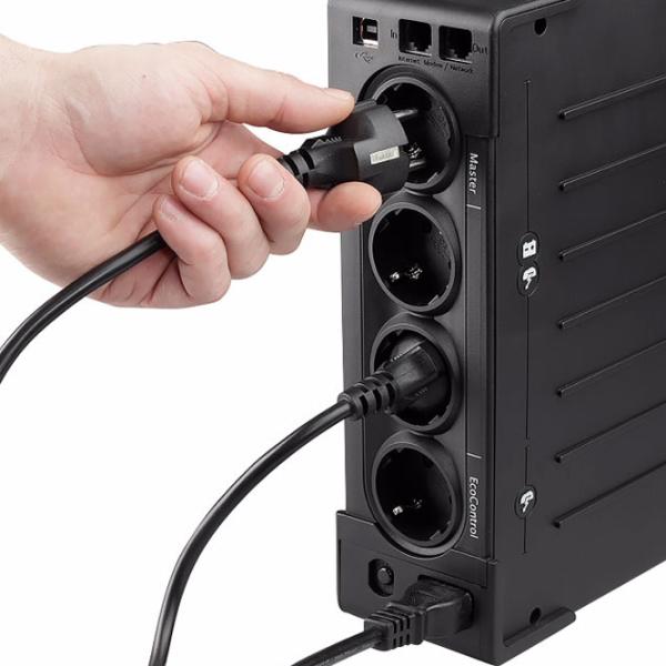 ИБП Eaton ECO 650 DIN Черный photo 5
