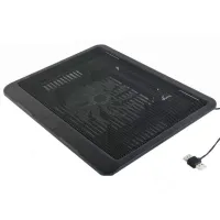 Cooling pad Gembird NBS-1F15-04 15.6" / Black photo 2