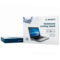 Cooling pad Gembird NBS-1F15-04 15.6" / Black photo 5