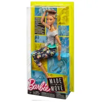 Păpușă Mattel Barbie Made to Move FTG80 gimnastă / 3+ photo 9
