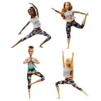 Păpușă Mattel Barbie Made to Move FTG80 gimnastă / 3+ photo 11