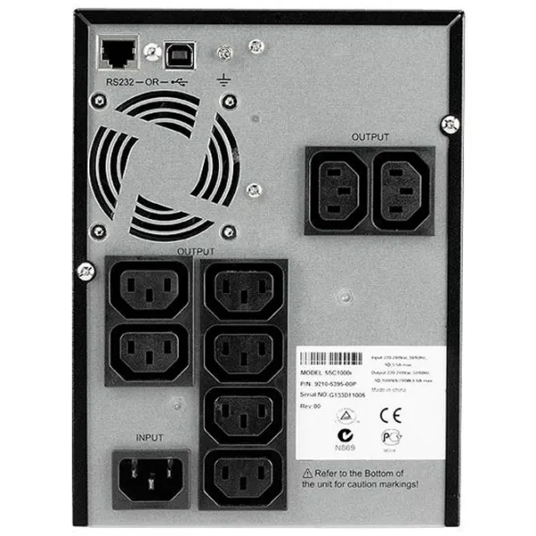 UPS Eaton 5SC 1000i Black photo 2