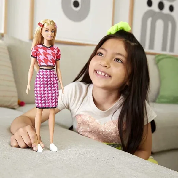 Păpușă Mattel Barbie Fashionista GRB59 fashionista / 3+ photo 6 Păpușă Mattel Barbie Fashionista GRB59 fashionista / 3+ photo 6