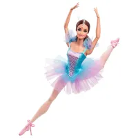 Păpușă Mattel Barbie Signature Ballet Wishes HCB87 balerină / 3+ photo 1
