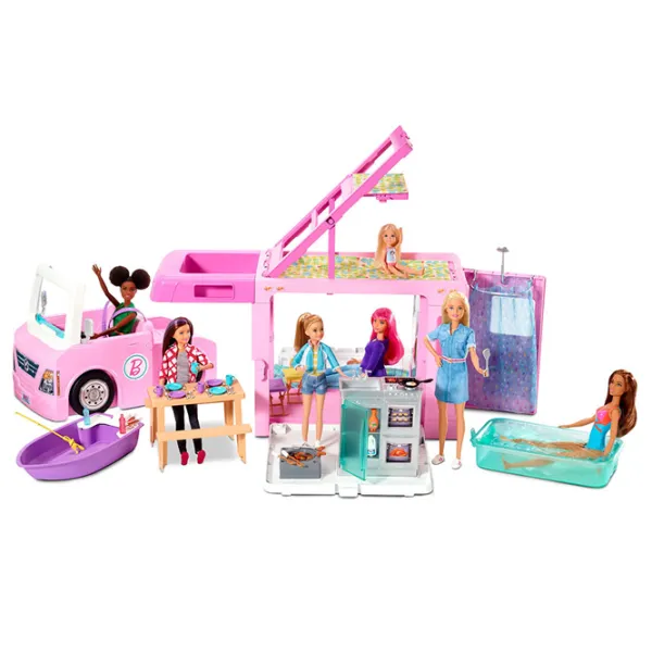 Набор Barbie Dreamcamper 3 в 1 GHL93 3+ photo 4 Набор Barbie Dreamcamper 3 в 1 GHL93 3+ photo 4