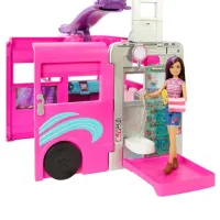 Autobuz pentru păpuși Barbie Dream Camper HCD46 3+ photo 4