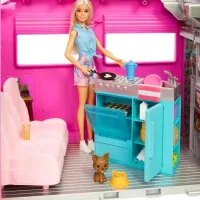 Autobuz pentru păpuși Barbie Dream Camper HCD46 3+ photo 6