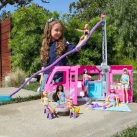Autobuz pentru păpuși Barbie Dream Camper HCD46 3+ photo 9