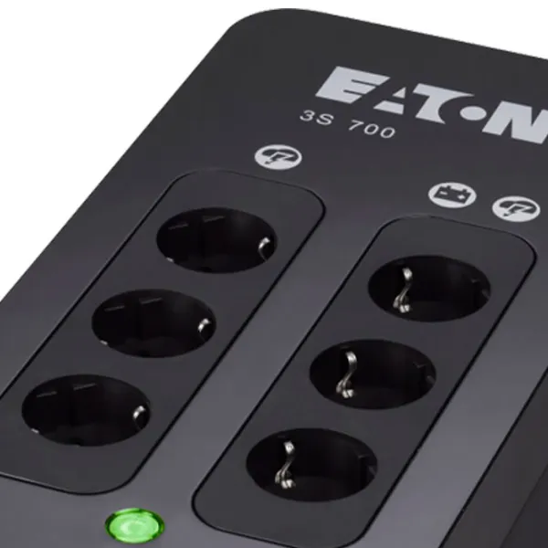 UPS Eaton 3S 700 DIN Black photo 3