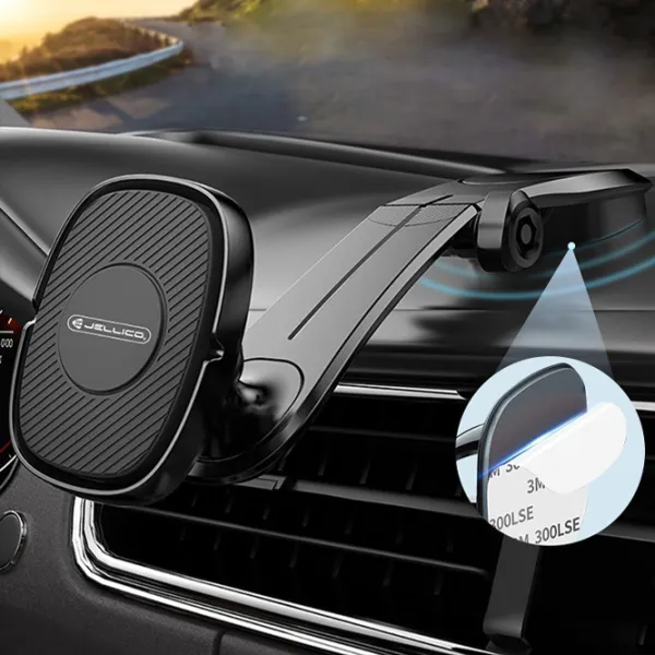Suport auto Jellico PH6 Black photo 2