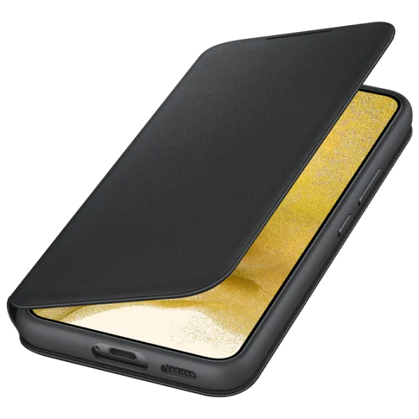 Чехол для смартфона Samsung Galaxy S22 Samsung/ Smart Led View/ TPU/ Черный photo 3