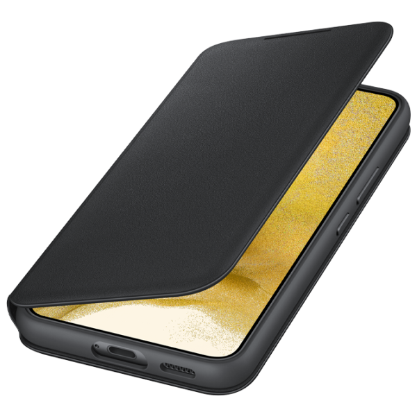 Чехол для смартфона Samsung Galaxy S22 Samsung/ Smart Led View/ TPU/ Черный photo 3