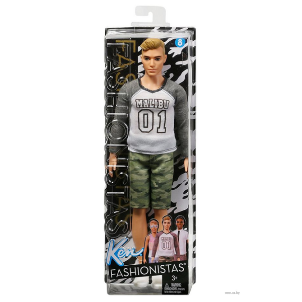 Кукла Mattel Barbie Ken Fashionistas DWK44 модель / 3+ photo 10