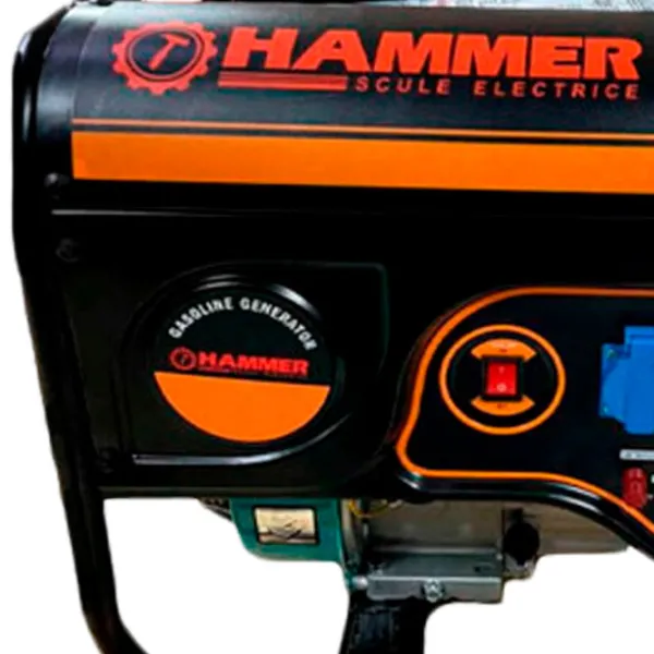 Генератор Hammer G5500 230 В AVR Бензин/ 5.5 кВт photo 2