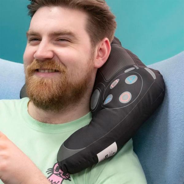 Pernă Paladone Controller Cushion PP6579PS PlayStation/ Black photo 4