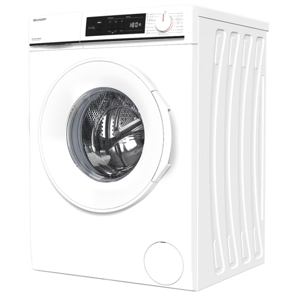 Mașină de spălat SHARP ES-NFA914BWNA-EE 9 kg / 1400 rpm / White photo 2 Mașină de spălat SHARP ES-NFA914BWNA-EE 9 kg / 1400 rpm / White photo 2